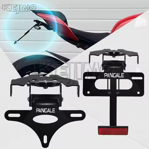 For Ducati Panigale V4 R S SP SP2 V4R V4S V4SP / S 25 Corse License Plate Holder Bracket Light Fende