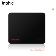INPHIC PD20 Mouse Pad 300mmx250mmx2mm Small Size Black for Laptop Computer Basic Mousepads