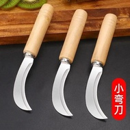 Stainless Steel Wooden Handle Small Machete Pineapple Knife Banana Knife Fruit Knife Vegetable Knife