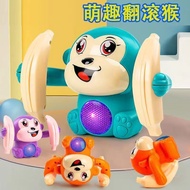 Entertaining Acrobatic Monkey Toys for Babies and Toddlers with Light Sound Rolling Tumbling Monkey