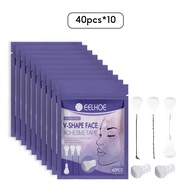 EELHOE สติ๊กเกอร์หน้าเรียว เทปดึงหน้า ลดเหนียง สติกเกอร์ยกกระชับใบหน้ารูปตัว สติกเกอร์หน้าเรียว ยกกร