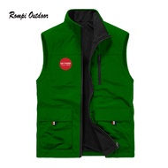 Guaranteed Gojek Men's Vest Jacket Gojek Hiking Vest Gojek Men's Motorcycle Vest Gojek New Comfortab