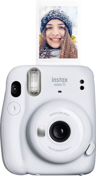 FUJIFILM instax mini 11 拍立得相机 立拍立得 一次成像相机 冰白色