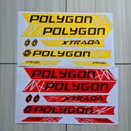 Stiker Sepeda Polygon Xtrada