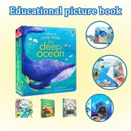 Usborne Pop-Up Dinosaurs 3D Flap Picture Books Kids Baby Education Cardboard Learning English Book