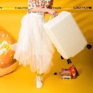 กระเป๋าเดินทางขนาดใหญ่มาก Vinson Paul Trendy Ins Instagram สําหรับผู้หญิงพร้อมล้อยางสําหรับนักศึกษาช