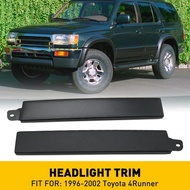 Front Headlight Lamp Filler Molding Trim Panel Kit 06-09 for Toyota 4Runner USA