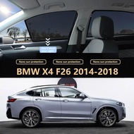 Car Window Sunshade for BMW X4 F26 2014-2018 Car Window Cover Curtains Accessories
