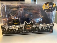 DC 漫畫蝙蝠俠 (1989) Cosbaby 蝙蝠俠與蝙蝠車公仔 熱門玩具  s610 DC Comics Batman (1989) Cosbaby Batman With Batmobile F