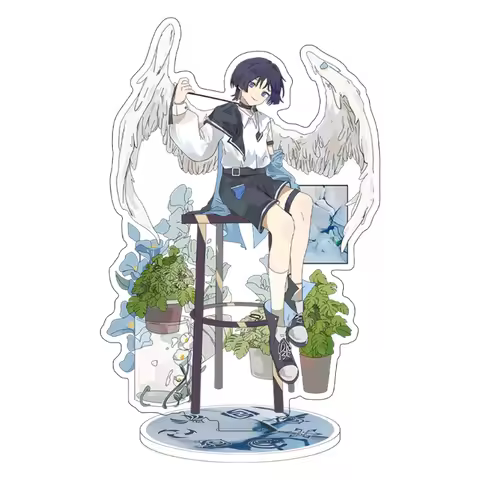Game Genshin Impact Wanderer Kaedehara Kazuha Venti Standing Plates gift