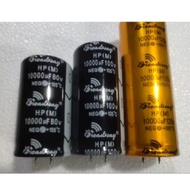 Broadway black capacitor 80v'100v'125v 10kuf 1pc per order