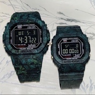 G shock Promosi Flora petak Couple jam tangan lelaki perempuan.Couple set... Hot Sales 