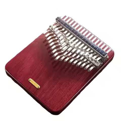 LINGTING Chromatic Kalimba 34 Keys C Note Double Thumb Piano Professional Musical Keyboard Kalimba I