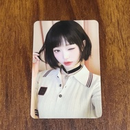 Wonyoung IVE hapa kristin bob bondol short hair photocard pc benefit jang wonyoung girlgroup kpop Or