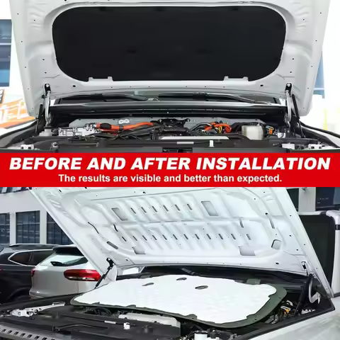1piece set For Toyota Land Cruiser Prado 250 LC250 2024+LC250 car engine compartment sound insulatio