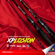 EXP EXPLOSION ROD 9th Anniversary Limited Edition Carbon Fibre Medium Light/Heavy Fishing Rod (2 Pcs