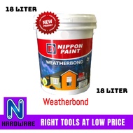 Nippon Paint Weatherbond (Colour Creation) Exterior Wall Paint / Cat Luar Dinding Rumah 18L - 18 Liter