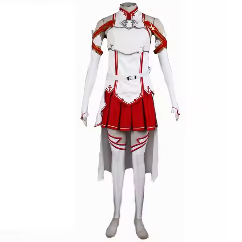 XIN LAI SEN Unisex Anime Cos Yuuki Asuna Cosplay Costume Halloween Uniform Custom Size