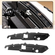 1pc Carbon Fiber Car Engine Cabin Water Tank Panel Cover Raditor Trim For Subaru BRZ Toyota GT86 201