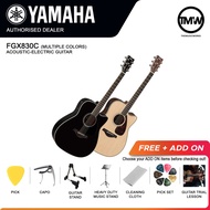 [LIMITED/PREORDER] Yamaha Acoustic Electric Guitar FGX830C Full Size Natural Black Sunburst Solid Spruce Top FGX 830