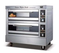[廠商直銷]營業用二層二盤電熱烤箱/烘箱/另有瓦斯烤箱/攪拌機/發酵箱烤盤架
