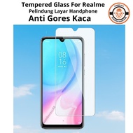 LAYAR Realme Tempered Glass Clear C63 C65 C67 Transparent Clear Glass Screen Protector