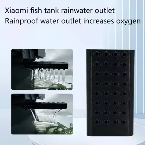 For Xiaomi Mijia Fish Tank Modification Dual-use Outlet Water Rainfall Waterfall Enrichment Accessor