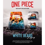 Onepice Luffy Gear 5 mechanical keyboard button.Onepice Luffy Gear 5 resin Keycap.Artisan Keycap