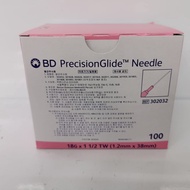 BD PRECISIONGLIDE NEEDLE  18G, 25G. 27G, 30G 100's