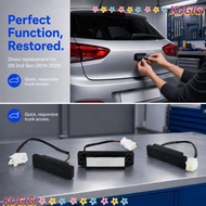 KUGIGI Tailgate Switch, Black+White 81260 C7000 Trunk Release Button, Quick Response ABS Liftgate Op