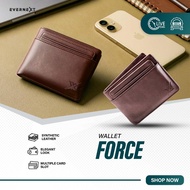 Evernext Men Bifold Wallet Force Leather