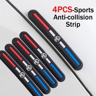 [4PCS] Suitable for Mg HS ZR TF MULAN Trophy Car Door Soft Rubber PVC Anti-collision Strip Sticker