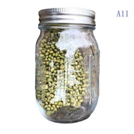 All Sprouting Jar with Stainless Steel Screen Lid Wide Mouth Mason Sprouter
