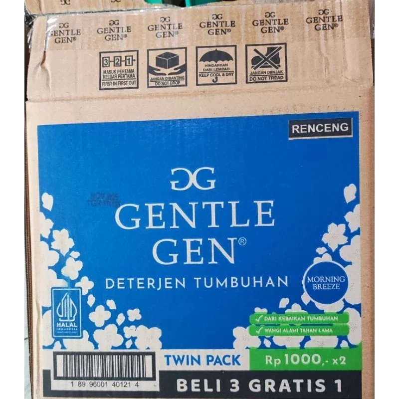 Deterjen Gentle Gen Sachet 1 Dus | Gentle Gen All Varian Karton