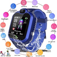 Smart Kids Clock Support 2G Sim Card Waterproof IP67 Anti-lost Student Smartwatch SOS Emergency Call
