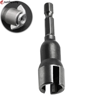 【S-HOT】6.35mm Hex Shank Socket Adapter Nut Socket Wrench Slotted Butterfly Bolt 66mm