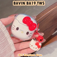 【Fast Shipment】For BAVIN BA19 TWS Casing Case Soft Silicone Earphone Case DIY Cute Cartoon