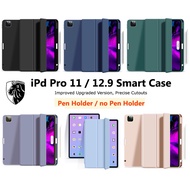 [SG] LionShield iPad Pro 11 / 12.9  Magnetic Smart Leather Flip Case Casing Cover