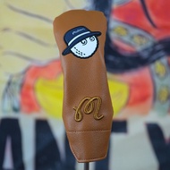 Golf Ball Malbon Club Cover Golf Number One Head Cover Putter Wooden Club Cap Cover Protective Cover