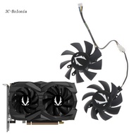 【PC】 75mm CF8015H12S Graphics Card GPU Fan For ZOTAC GAMING GTX 1660 SUPER Cooler