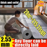 New Tikar Getah Tebal free gift Waterproof 20m/215.27sqft 2.55mm PVC Flooring 鋪地板 tikar getah lantai