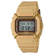 Casio G-Shock DW-5600 DW5600PT-5D DW-5600PT-5D DW-5600PT-5 Lineup Tone-on-Tone Series Sand Brown Resin Band Watch