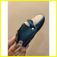 ♆ ▦  ⌂ Vedasto Genuine Leather Shoe Coin Purse