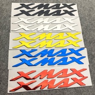 2pcs suitable for XMAX125 250 400 xmax accessories 3D motorcycle logo badge stickers 3D soft adhesive stickers