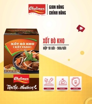 Xốt Bò Kho Cholimex 90g (10 Gói/Hộp) – Gia Vị Tiện Lợi – Nấu Bò Kho Bò Xốt Vang Ngon Chuẩn Vị
