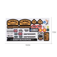 MN Model RC Crawler Sticker D90 D99S D99 Sticker Defender Land