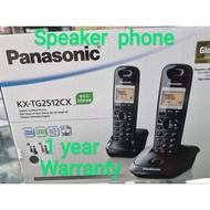 PANASONIC  KX TG2512 TWIN SPEAKER  DIGITAL CORDLESS  PHONES