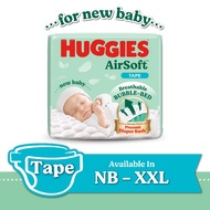 HUGGIES AirSoft Tape S/ M/ L/ XXL/ XXL (1 Pack)