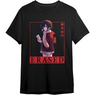 /Men/ Japanese Anime Erased Kayo Hinazuki Anime Story Japan T-Shirt