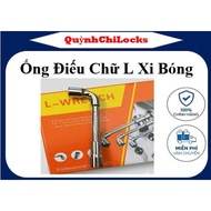 Pipe Wrench, Polished L-Shaped Pipe 13mm, 14mm [Quality, Durable]